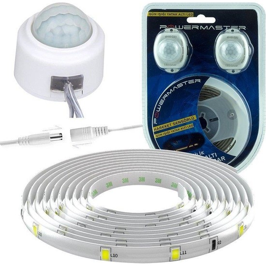 Powermaster Sensörlü Çift Kişilik Yatak Altı LED Powermaster Sensörlü Çift Kişilik Yatak Altı LED