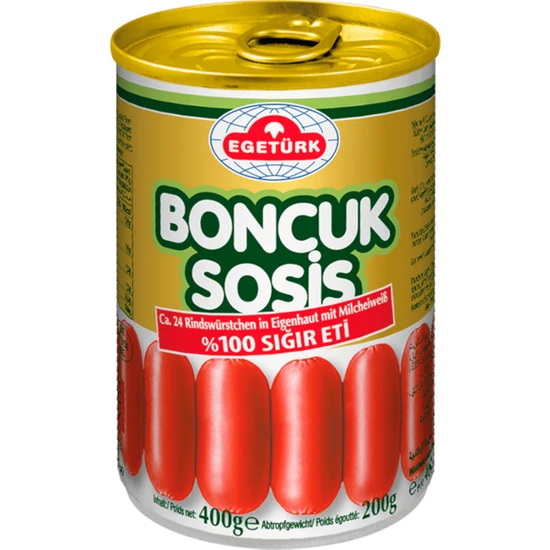 Egetürk Boncuk Sosis 400 gr