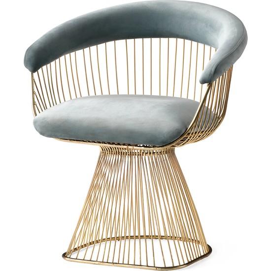 Yıldız Mobilya Ve Aksesuar Platner Lüks Sandalye Gold Fiyatı