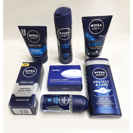 Nivea 7�li Erkek Bakım Seti Fiyatı Taksit Seçenekleri