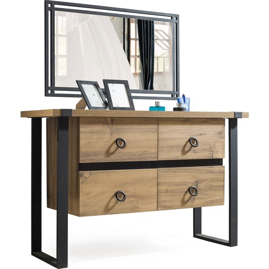 Feyza Mobilya Mia Şifonyer ve Ayna Fiyatı Taksit Seçenekleri