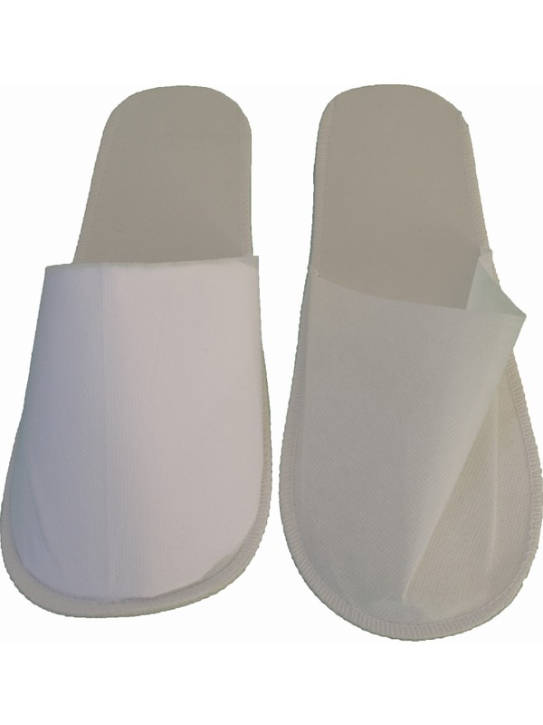 Bezendam Otel Terliği 300 Çift Tela Terlik Overloklu Tek Fiyatı