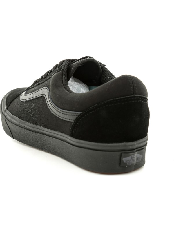vans ua comfycush old skool unisex siyah sneaker