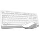 A4Tech FG1010 Nano  Alıcı 2000DPI Kablosuz Multimedia Türkçe Klavye + Mouse Seti - Beyaz