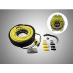 For-X 4ga Amfi Kablo Seti 14000W Güç Çıkışı ve 4 Kanal Profesyonel Ses Kalitesi İçin