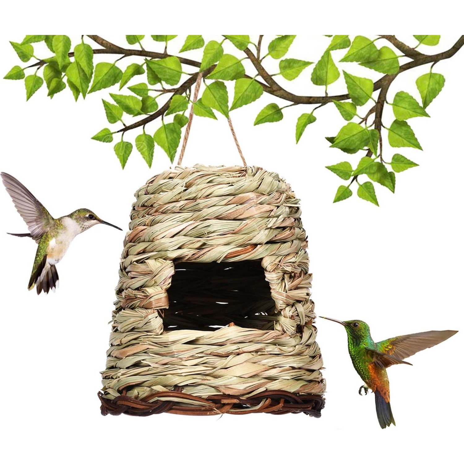 Sinek Kuşu Ev El Yapımı Dekorasyon Kuş Evi Sinek Kuşu Yuva Fiyatı