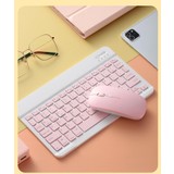 Apera Gn-62 Kablosuz Bluetooth Klavye Mouse Seti Ultra Ince Taşınabilir Ingilizce Q Klavye