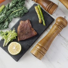 Jet’s Home 2’Li Set Masterchef Tuz Karabiber Değirmeni Baharat Öğütücü Ceviz Ahşapı 21 Cm