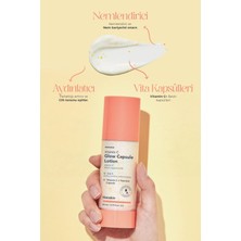 Hanskin Vitamin C Glow Capsule Lotion –  Nem Bariyerini Güçlendiren / Cilt Parlaklığını Artıran / Cildi Dengeleyen C Vitaminli Kapsül Içeren Losyon [ 80 ml ]