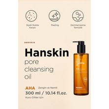 Hanskin Pore Cleansing Oil Aha - Kuru Ciltler Için Makyaj Temizleme Yağı [ 300 ml ]