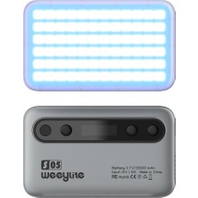 Viltrox Weeylite S05-G Mini Rgb LED Işık 5W (Minimalist Grey)