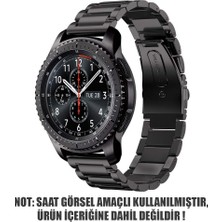 Microsonic Huawei Watch Gt 3 Se Metal Stainless Steel Kordon Siyah