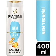 Pantene Şampuan 400 ml Nem Terapisi 3 Ü 1 Arada 8001841665856 Şampuan