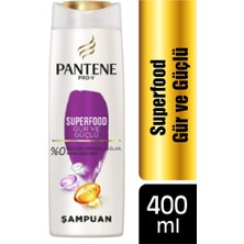 Pantene Şampuan Superfood 400 ml Gür ve Güçlü 8001841664866 Şampuan