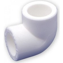 Pvc Boru Dirsek 90 Derece Pprc 25  mm 10 Adet