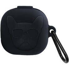 Microsonic Samsung Galaxy Buds 2 Kılıf Cartoon Figürlü Silikon Crtn-Fgr-Frnc-Bldg-Syh