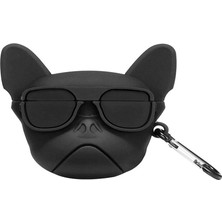 Microsonic AirPods Pro Kılıf Cartoon Figürlü Silikon Crtn-Fgr-Bldg-Syh