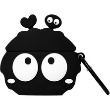 Microsonic AirPods 1. Nesil / 2. Nesil Kılıf Cartoon Figürlü Silikon Crtn-Fgr-Sswtri-Grl