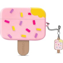 Microsonic AirPods Pro Kılıf Cartoon Figürlü Silikon Crtn-Fgr-Dnrma