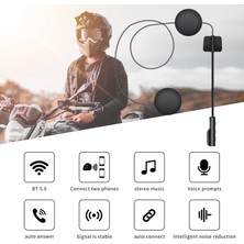 Cuticate Bisiklete Binmek Için Motosiklet Bluetooth 5.0 Kulaklık Pro Kulaklık (Yurt Dışından)