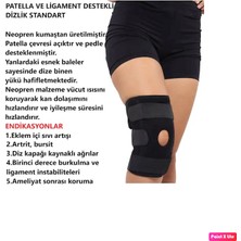 Dr. Cornell Roll Patella ve Ligament Destekli Dizlik Ayarlanabilir Bedenli