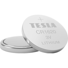 Tesla Button Serisi CR1620 Lityum Düğme Pil Geleceğin Pilleri 2 li Paket