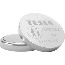 Tesla Button Serisi CR2032 Lityum Düğme Pil Geleceğin Pilleri