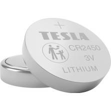 Tesla Button Serisi CR2450 Lityum Düğme Pil Geleceğin Pilleri