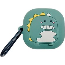 Microsonic Samsung Galaxy Buds Live Kılıf Cartoon Figürlü Silikon Crtn-Fgr-Dnzr-Ysl