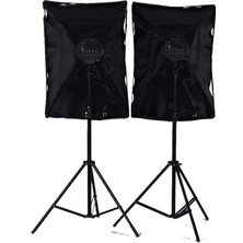 Soligor5 Duylu Lambalı 50X70 Softbox Sürekli Ürün Çekim Işığı