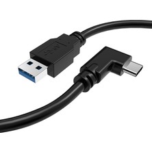 Bestnify USB C Kablosu USB A'dan USB C'ye Dayanıklı Pvc'den Pvc'ye Hızlı Şarj C - 8m Beyaz (Yurt Dışından)