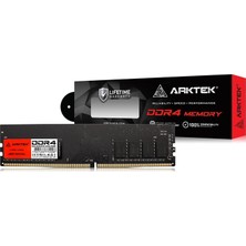 Arktek AKD4S8P2666, 8gb, Ddr4, 2666MHZ, 1,2V, CL19, Desktop, Ram