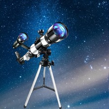 Bestnify Astronomi Için Tripod ile 70MM Astronomik Reflektör Teleskop, Beyaz Kurulum 44.8X15CM (Yurt Dışından)