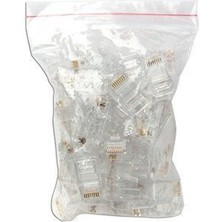 RJ45 Konnektör-Yeni Nesil Paket (100 Adet)