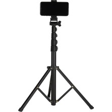 Jmary Mt-39 5 Kademeli 153CM Fonksiyonel 2 In 1 Monopod 360 Derece Dönebilen Başlıklı Tripod