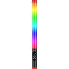 Jmary FM-128RGB OLED Ekran Göstergeli Rgb LED Işıklı Su Geçirmez Aydınlatma Çubuğu