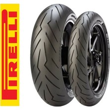 Pirelli Set 110/70R17 ve 140/70R17 Diablo Rosso 3 Ön Arka