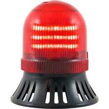 Mesan LED Multifonksiyon 43 Ses Siren MS 473 Kırmızı 12-24VDC