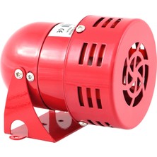 Mesan Mini Motor Siren Metal 40W MS 190 Kırmızı 220VAC