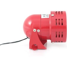 Mesan Mini Motor Siren Metal 40W MS 190 Kırmızı 220VAC