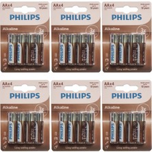 Phılıps Alkaline Aa Pil 6 Paket 24 Adet