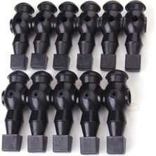 Strade Store 11Parça 4.2 '' Foosball Oyuncular Guys Kapalı Oyun Foosball Parts Black-11Parça (Yurt Dışından)