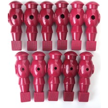 Strade Store 11Parça 4.2 '' Foosball Oyuncular Guys Kapalı Oyun Foosball Parts Burgundy-11Parça (Yurt Dışından)