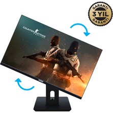 Spardox Gaming SG-27240RP 27" 1ms 240Hz IPS Fullhd 2xdp Pivot Oyuncu Monitörü