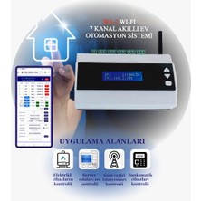 Electrosec Wa-7 7 Kanal Wı-Fı Bağlantılı Akıllı Ev Otomasyon Sistemi