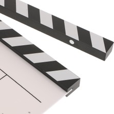 Yesper Clapper Clapperboard Tahtası Film Film Aksiyon Sahne Kayrak -Beyaz (Yurt Dışından)