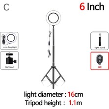 Yesper Işık 12 "led Floresan Yüksek Güçlü Parlaklık Fotoğraf/video Işık Video, Set C (Yurt Dışından)