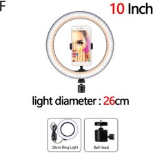 Yesper Işık 12 "led Floresan Yüksek Güçlü Parlaklık Fotoğraf/video Seti F (Yurt Dışından)