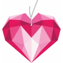 Jet Hızında Jethızında Elmas Kalp Tasarımlı Oto Kokusu