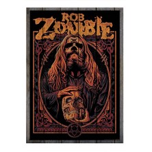 Ekart Rob Zombie Metal Müzik Hediyelik Ahşap Tablo
